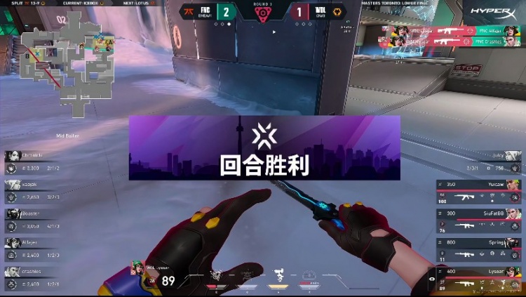🎮有数值怪怎么打！kaajak无敌残局拿下狼队！FNC 2-0 狼队
