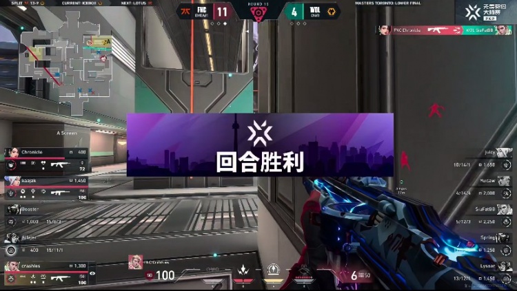 🎮有数值怪怎么打！kaajak无敌残局拿下狼队！FNC 2-0 狼队