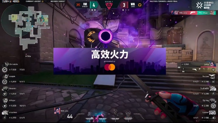 🎮遗憾告负 法爷尚博乐硬到无解拿下狼队晋级决赛 FNC 3-1 狼队