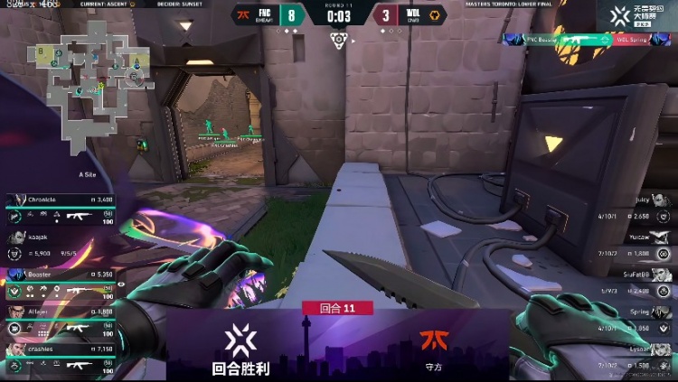 🎮遗憾告负 法爷尚博乐硬到无解拿下狼队晋级决赛 FNC 3-1 狼队