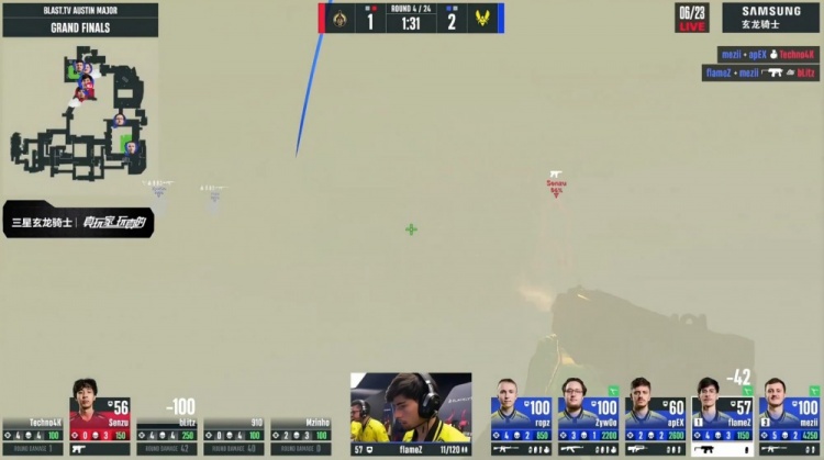 🎮欢迎来到蜜蜂王朝！apEX疯狂屠戮 小蜜蜂勇夺奥斯汀Major冠军