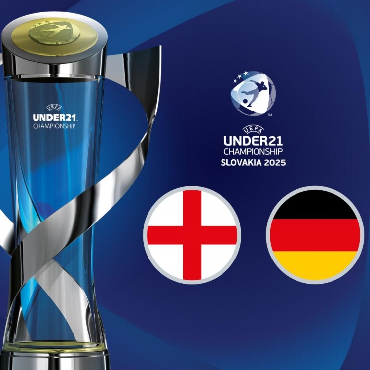 欧青赛决赛对阵：6月29日凌晨3:00，英格兰U21将对阵德国U21