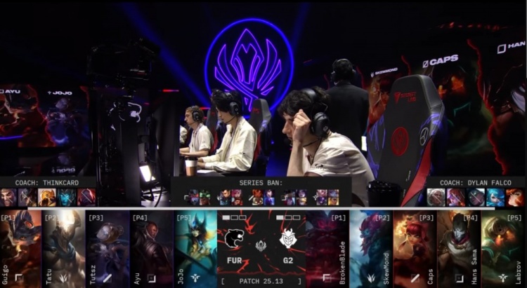 🎮涅槃组既视感！Ayu卢仙&Cpas安妮相互喂饭 FUR难翻盘送G2赛点