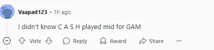 Reddit热议BLG横扫GAM：Knight对22年的事情耿耿于怀