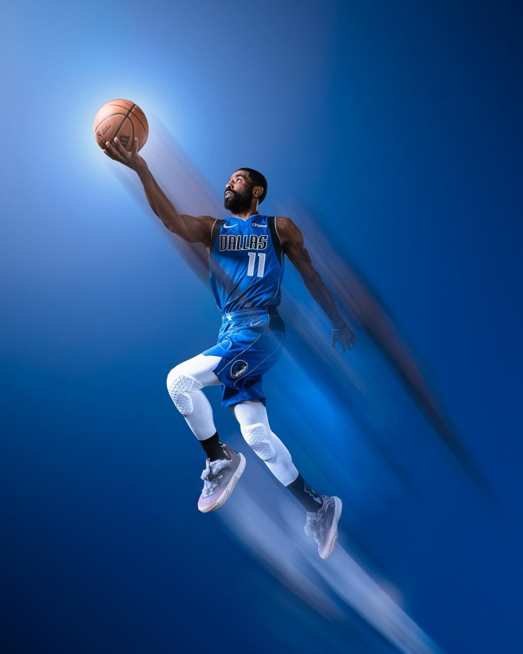 动作潇洒！欧文为NBA 2K拍摄宣传照 这是准备代言吗