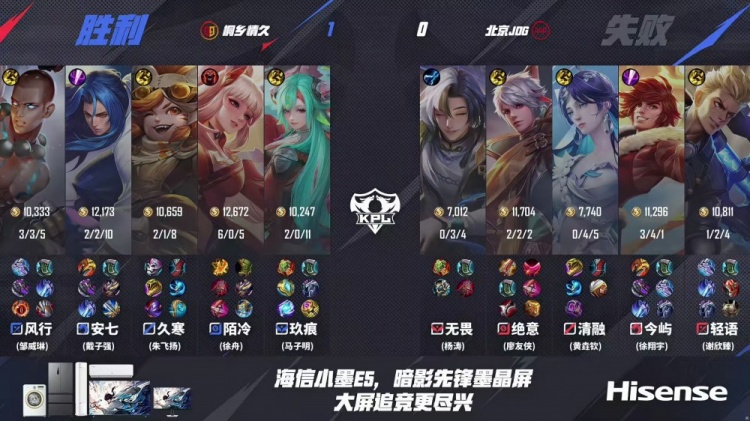 🎮进化型辅助！无畏太乙配合绝意孙尚香取胜！JDG 3-2 情久