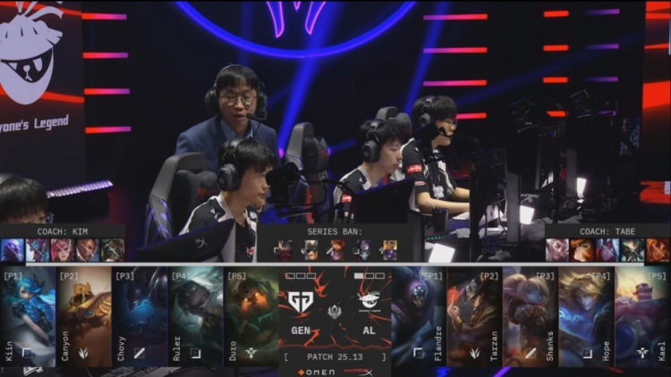 🎮Shanks陷卡牌陷阱 Tarzan难锤人 Kiin格温剪穿AL GEN扳回一城