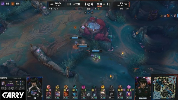 🎮Faker发条恐怖如斯！冲击波爆破三杀 Oner空降狂屠 T1赢首局