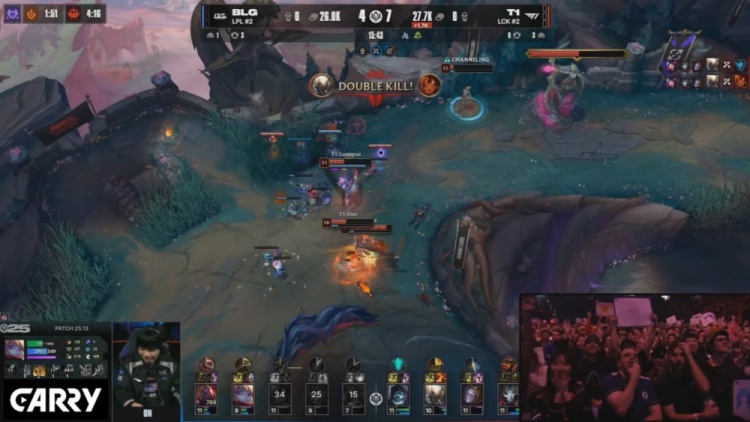 🎮Faker发条恐怖如斯！冲击波爆破三杀 Oner空降狂屠 T1赢首局