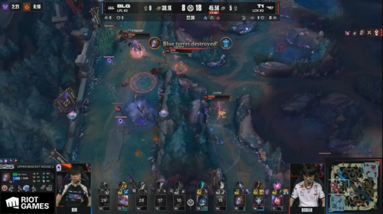 🎮Faker发条恐怖如斯！冲击波爆破三杀 Oner空降狂屠 T1赢首局