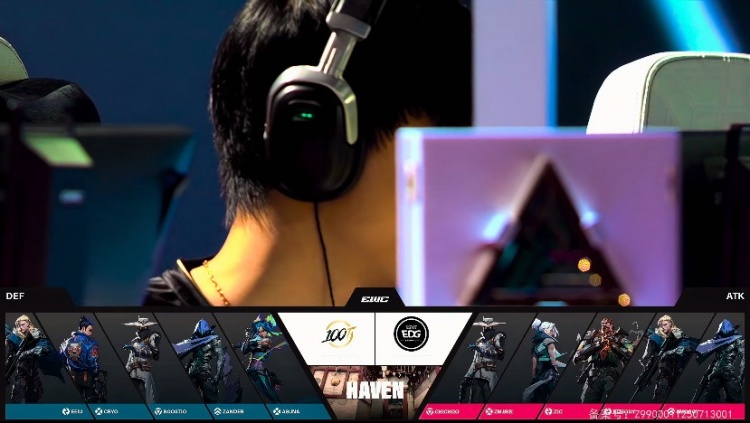 🎮激进!100T全员莽夫枪稳准狠攻克EDG拿下首局！100T 1-0 EDG
