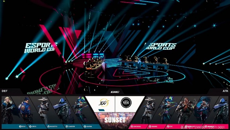 🎮康康冥狙手撕100T 王哥黑梦手感火热拿下图二 EDG 1-1 100T
