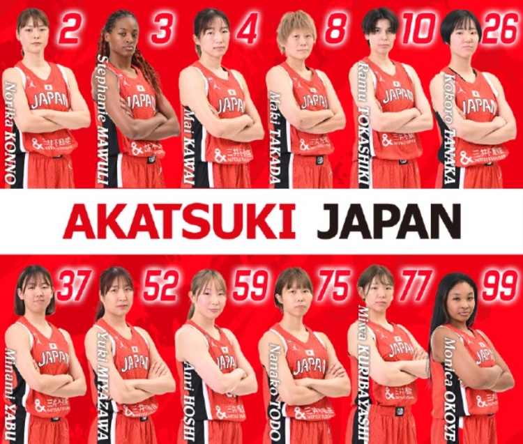 日本女篮今日启程前往深圳 球队以时隔2年夺回亚洲王座为目标