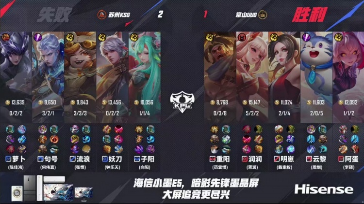 🎮句号镜完美诠释野核打法拿下UUG！UUG 2-3 KSG未能让二追三