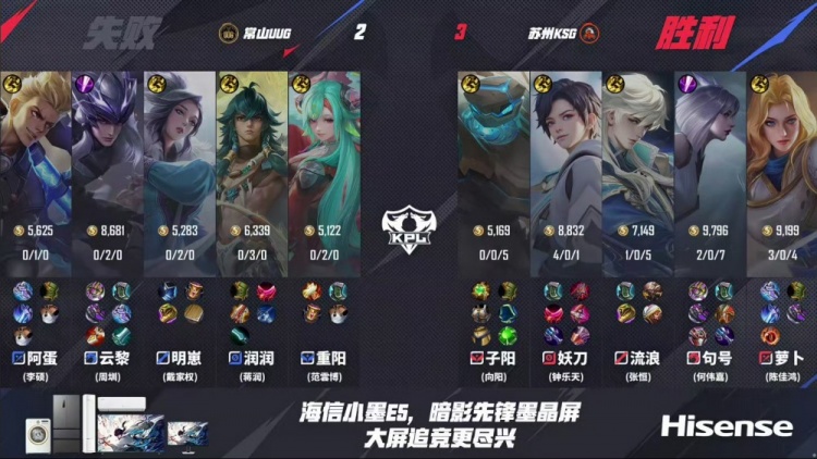 🎮句号镜完美诠释野核打法拿下UUG！UUG 2-3 KSG未能让二追三