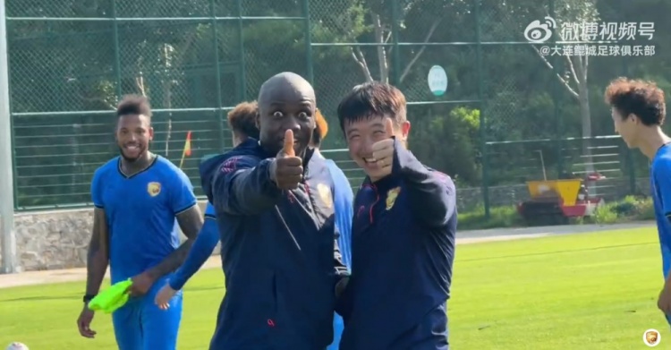 大连鲲城高温下的训练—乐在其中