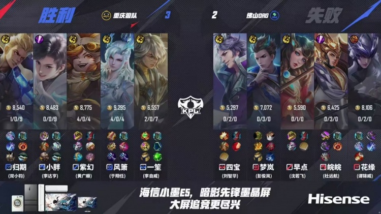 🎮胖皇三连MVP帮助队伍击溃DRG！DRG赛季一胜难求 狼队 3-2 DRG