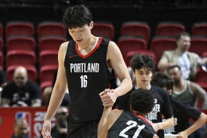 NBA夏联：开拓者轻取勇士，杨瀚森展现全面实力