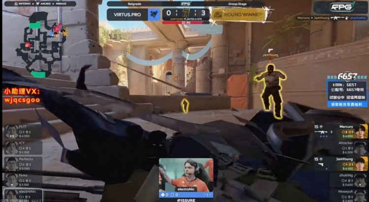 🎮队安勿念JEE！JamYoung状态火热zhoking稳定输出 TYLOO零封VP