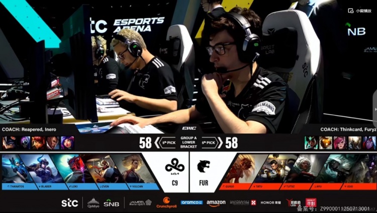 🎮明年别来了！Guigo安蓓萨无情游龙超神 C9状态低迷遭FUR淘汰