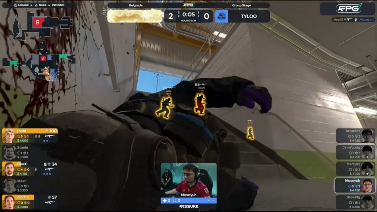 🎮天禄小镇见！device大狙无情 Tyloo狂追8分难翻 图二8-13A队