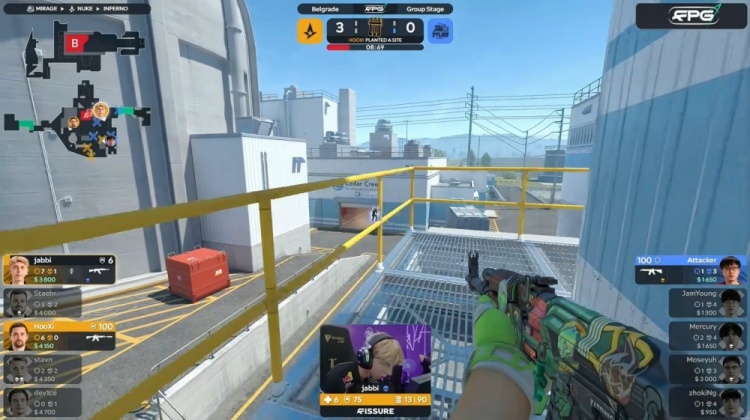 🎮天禄小镇见！device大狙无情 Tyloo狂追8分难翻 图二8-13A队
