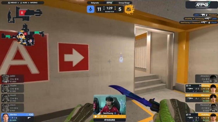 🎮天禄小镇见！device大狙无情 Tyloo狂追8分难翻 图二8-13A队