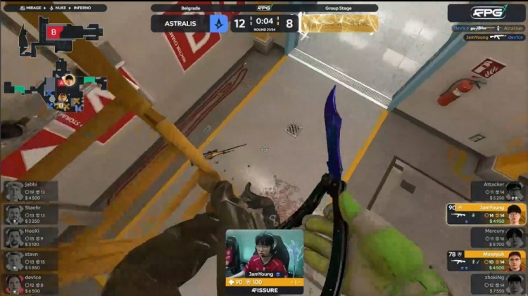 🎮天禄小镇见！device大狙无情 Tyloo狂追8分难翻 图二8-13A队