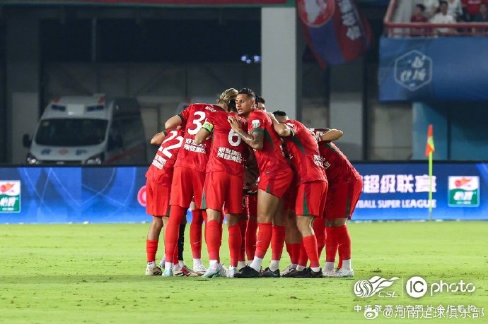河南俱乐部酒祖杜康1-1梅州客家 阿奇姆彭头球破门