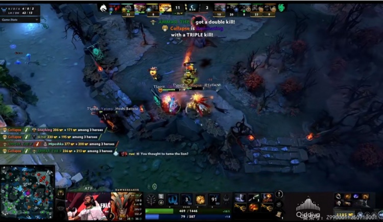 🎮在你的主场击败你！Yatoro登顶王座Spirit3-0横扫Falcons夺冠