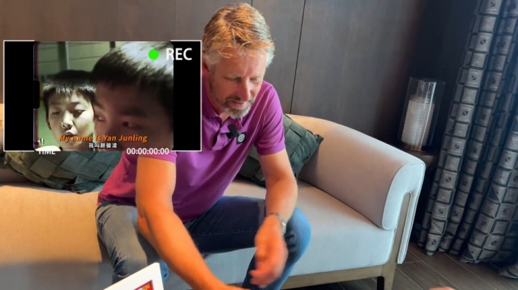 颜骏凌谈范德萨鼓励：能收到儿时偶像的祝福，感动和荣幸无法言喻