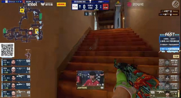 🎮传统强图的压制力！纯ECO局打出0换5翻盘成功 TYLOO扳平比分