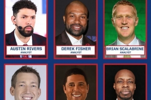 NBA on NBC and Peacock宣布增加6名解说阵容