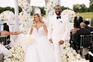 爱情花园：NBA球星肯巴-沃克与R&B歌手Marissa的梦幻婚礼