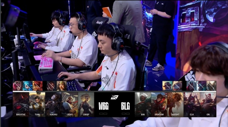 🎮拉拉又扯扯！阿Bin安蓓萨&Shad0w神猴爆切WBG后排 BLG赢首局