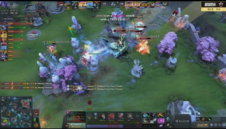 🎮雪如意S2：给你圣堂也赢不了 YB领先一波崩 XG 2-0挺进下一轮