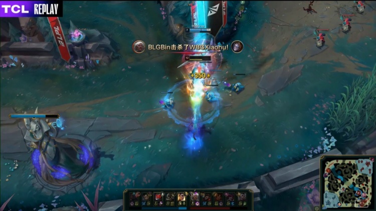 🎮拉拉又扯扯！阿Bin安蓓萨&Shad0w神猴爆切WBG后排 BLG赢首局