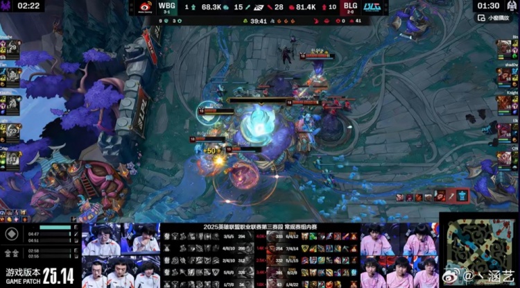 涵艺：感觉除了李元浩WBG没人能站出来 下路双人组太不适配了