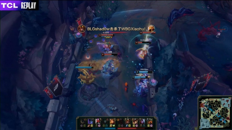 🎮谁借个火?knight爆弹扔Xiaohu嘴儿里 Elk5杀收尾 BLG横扫WBG