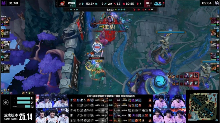 🎮谁借个火?knight爆弹扔Xiaohu嘴儿里 Elk5杀收尾 BLG横扫WBG