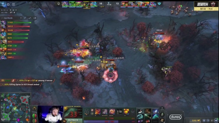 🎮雪如意S2：玛西TK强强联手 激光一摔一个人头 战车1-0GG