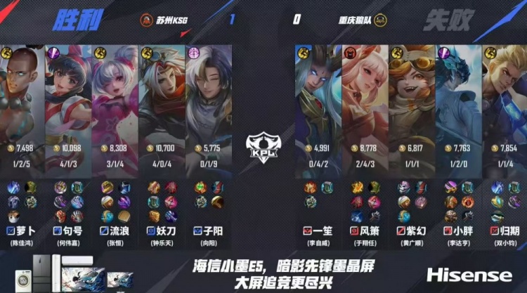 🎮击败KSG！风箫绝对输出击败KSG报第二轮之仇 狼队 3-2 KSG