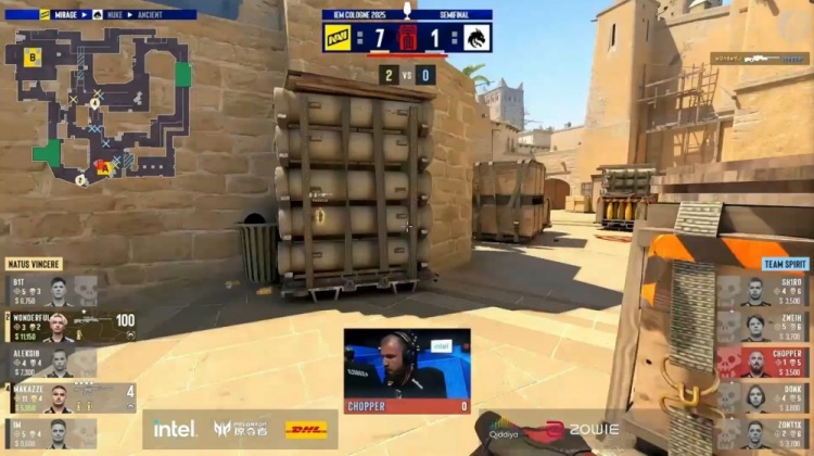🎮一打九？donk绝境爆轰5杀 sh1ro逆天改命 Spirit赢下NAVI选图
