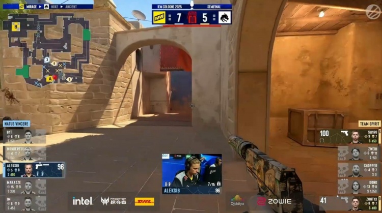 🎮一打九？donk绝境爆轰5杀 sh1ro逆天改命 Spirit赢下NAVI选图