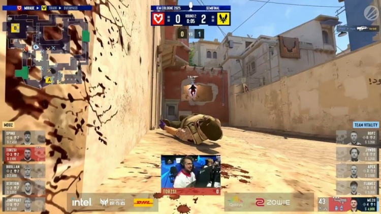 🎮就在今天？xertion火力全开 ropz5杀难救小蜜蜂 MOUZ拿下选图