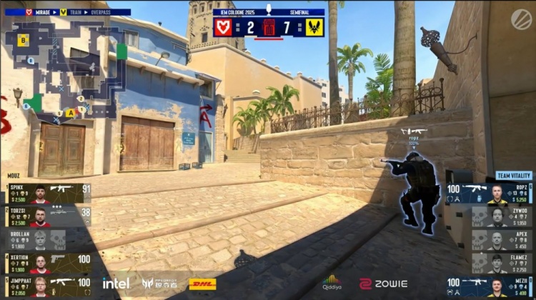 🎮就在今天？xertion火力全开 ropz5杀难救小蜜蜂 MOUZ拿下选图