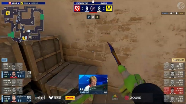 🎮就在今天？xertion火力全开 ropz5杀难救小蜜蜂 MOUZ拿下选图