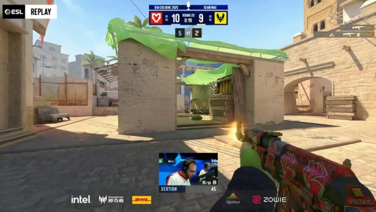 🎮就在今天？xertion火力全开 ropz5杀难救小蜜蜂 MOUZ拿下选图