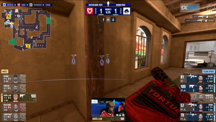 🎮吃顿饺子！Chopper迷城爆轰五杀 Spirit轻松拿下MOUZ选图