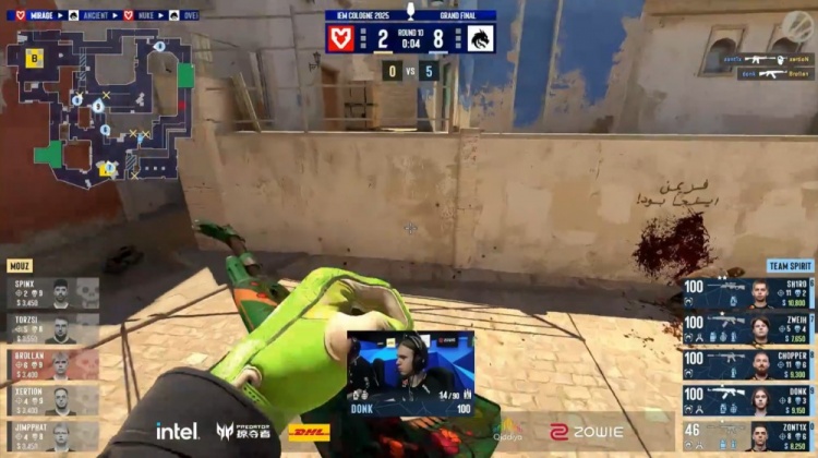 🎮吃顿饺子！Chopper迷城爆轰五杀 Spirit轻松拿下MOUZ选图